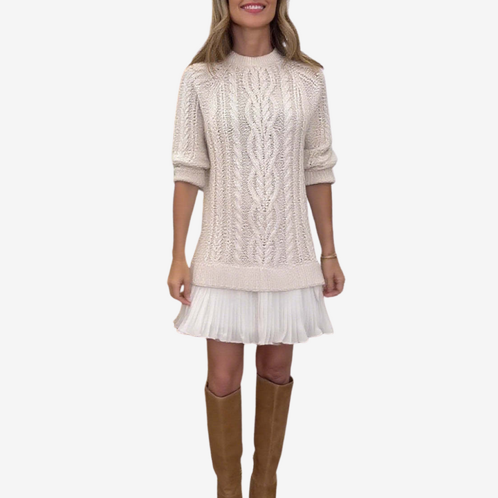 Gaelle – Knitted Sweater Dress