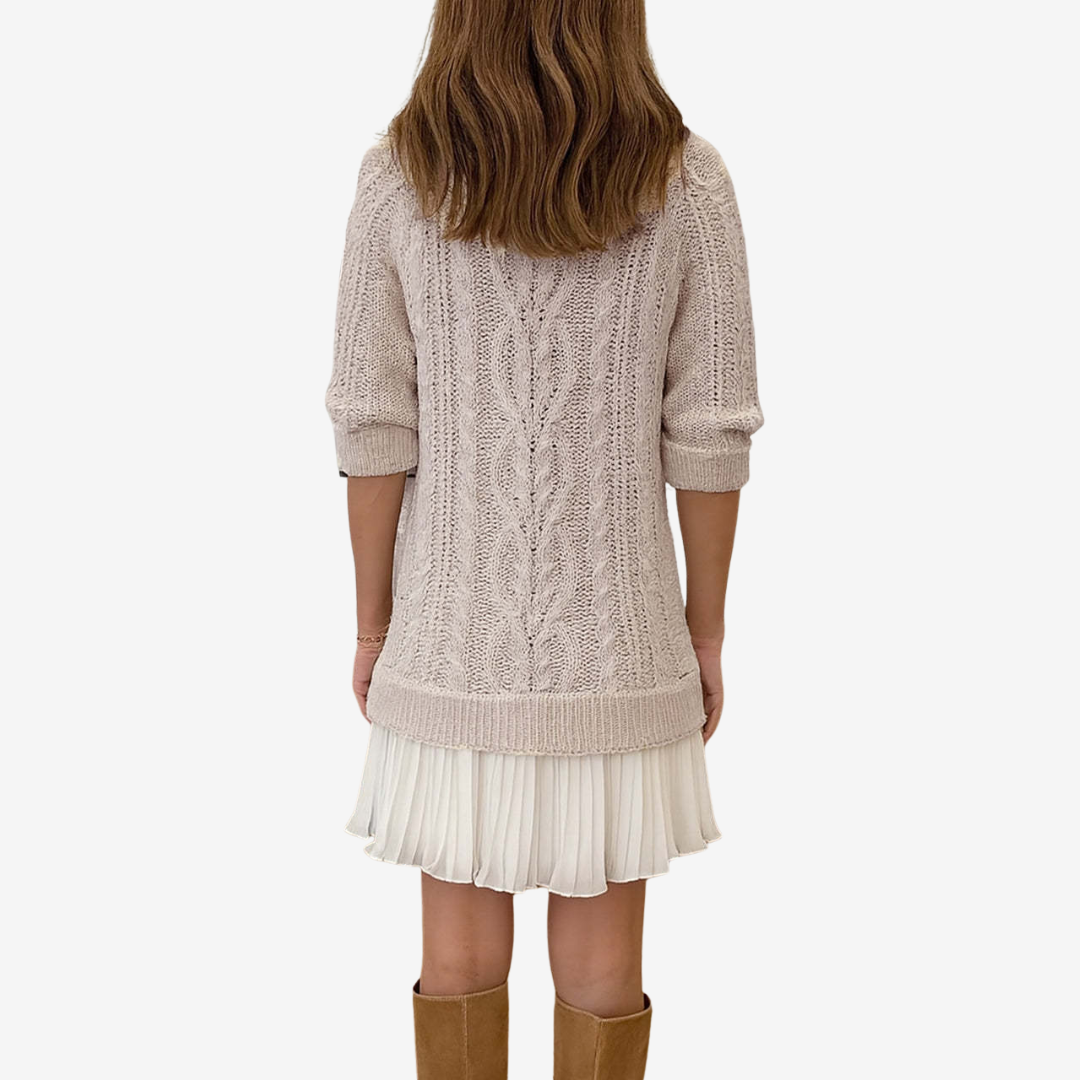 Gaelle – Knitted Sweater Dress