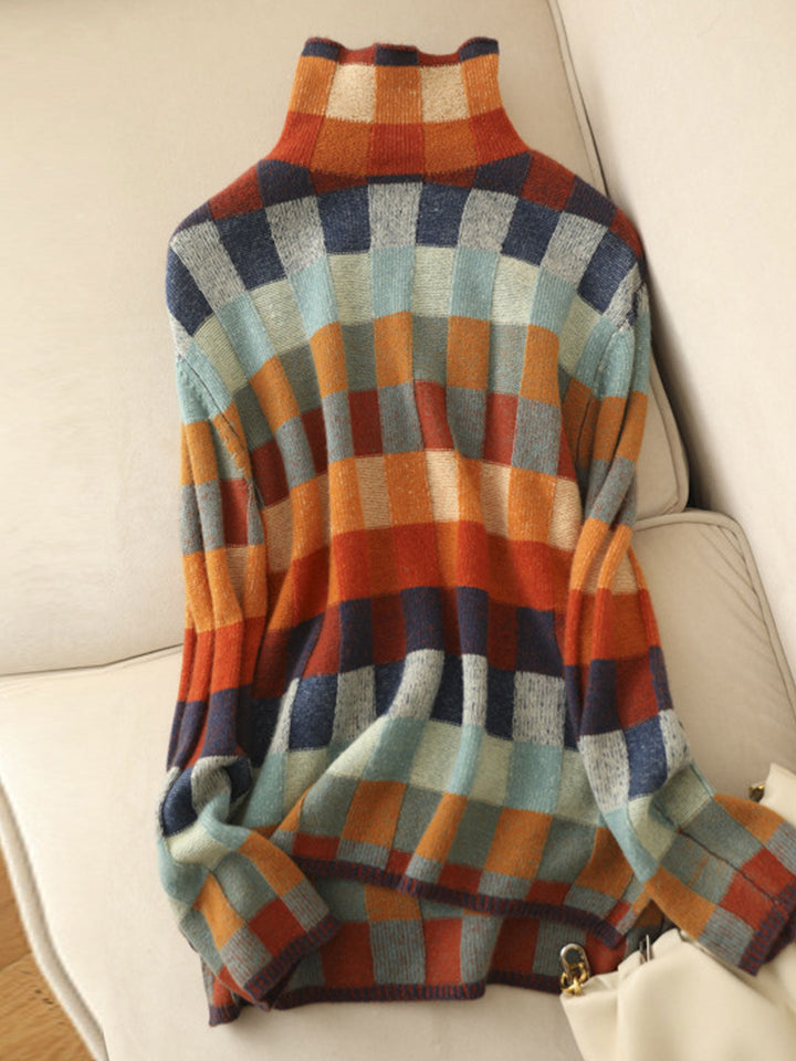 Caroline - Fitted Turtleneck Sweater