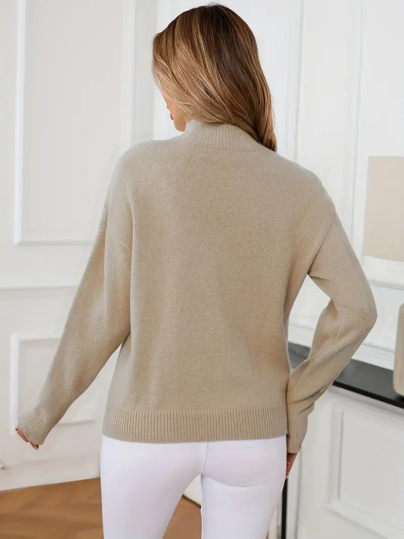 Maria - Elegant Knitted Jumper