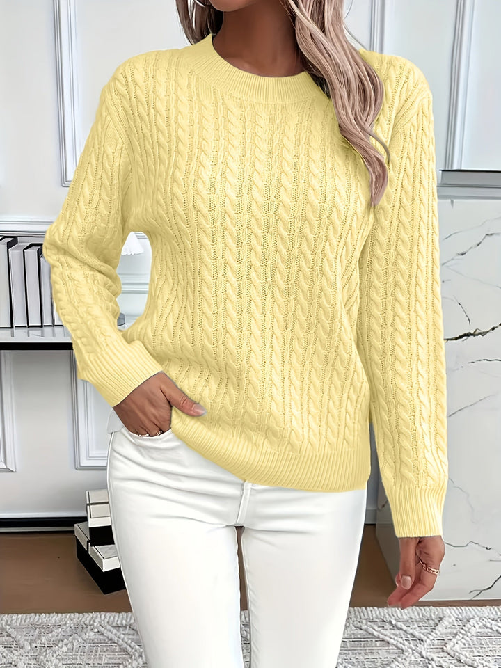 Florence - Cable Knit Sweater