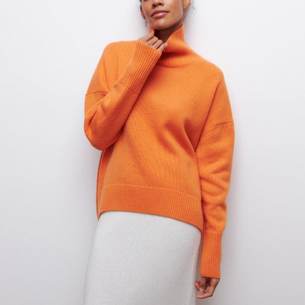 Margot - Knitted Roll Neck Jumper