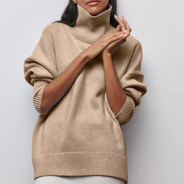 Margot - Knitted Roll Neck Jumper