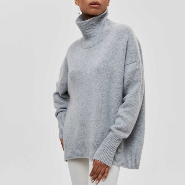 Margot - Knitted Roll Neck Jumper