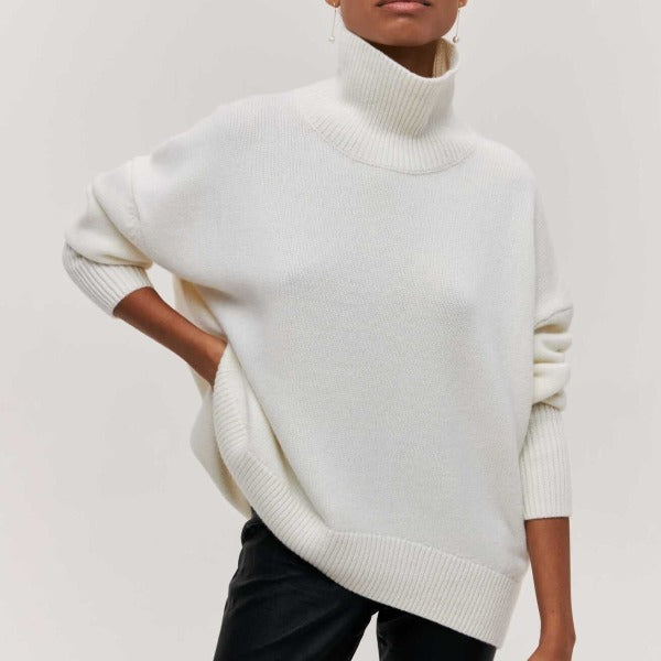 Margot - Knitted Roll Neck Jumper