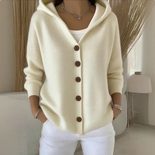 Janet – Trendy Cardigan with Hood
