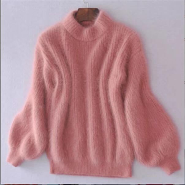 Emilie - Loose Knit Wool Sweater