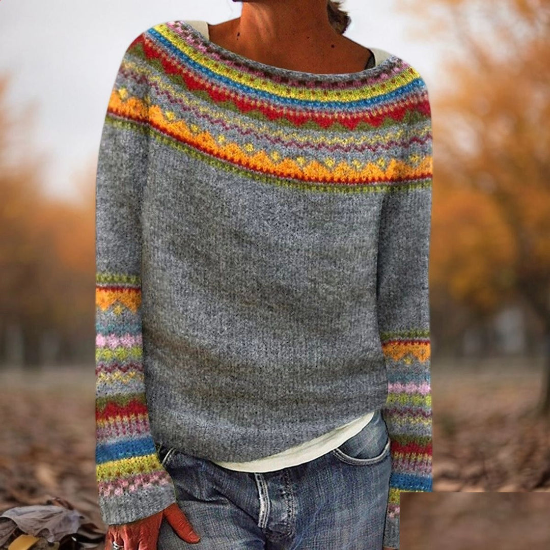 Emily - Colourful Cosy Sweater