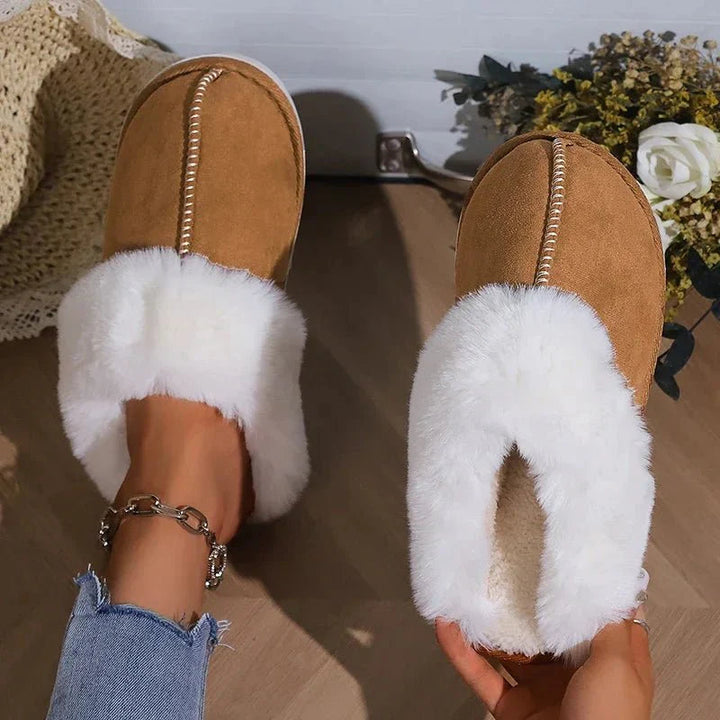 ETHEL | NON-SLIP FUR SLIPPERS