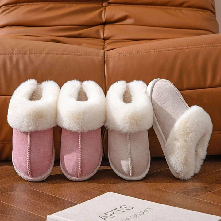 ETHEL | NON-SLIP FUR SLIPPERS