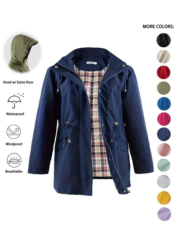 DENA™ - Lightweight Hooded Trench Coat for Casual Outings