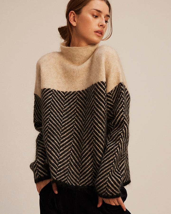 Gabrielle - Couture Roll Neck Jumper